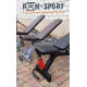 Професійна серія! Лава для жиму та стійки під штангу RN-Sport black rock