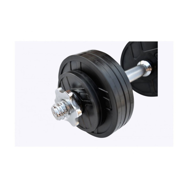 Лава Black Rock + Стійки Black Rock + Штанга гумова RN-Sport 105 кг з олімпійським грифом