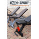 Лава Black Rock + Стійки Black Rock + Штанга гумова RN-Sport 105 кг з олімпійським грифом