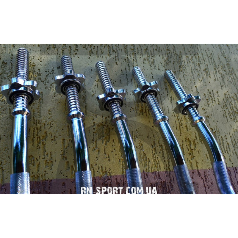 Гриф RN-Sport W-подібний 1.2м, 25 мм (хромований)