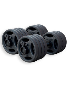 Гантелі олімпійські RN-Sport 2 шт по 46 кг металеві (Olimp_2х46)