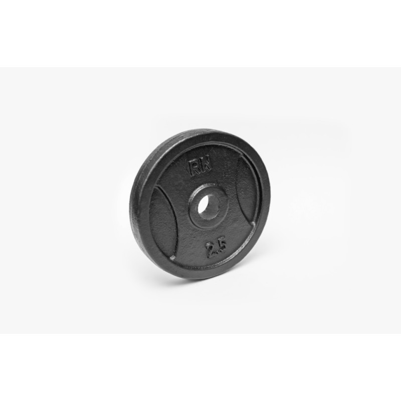 Металевий диск RN-Sport 2,5 кг під гриф 25мм для гантелі (штанги)