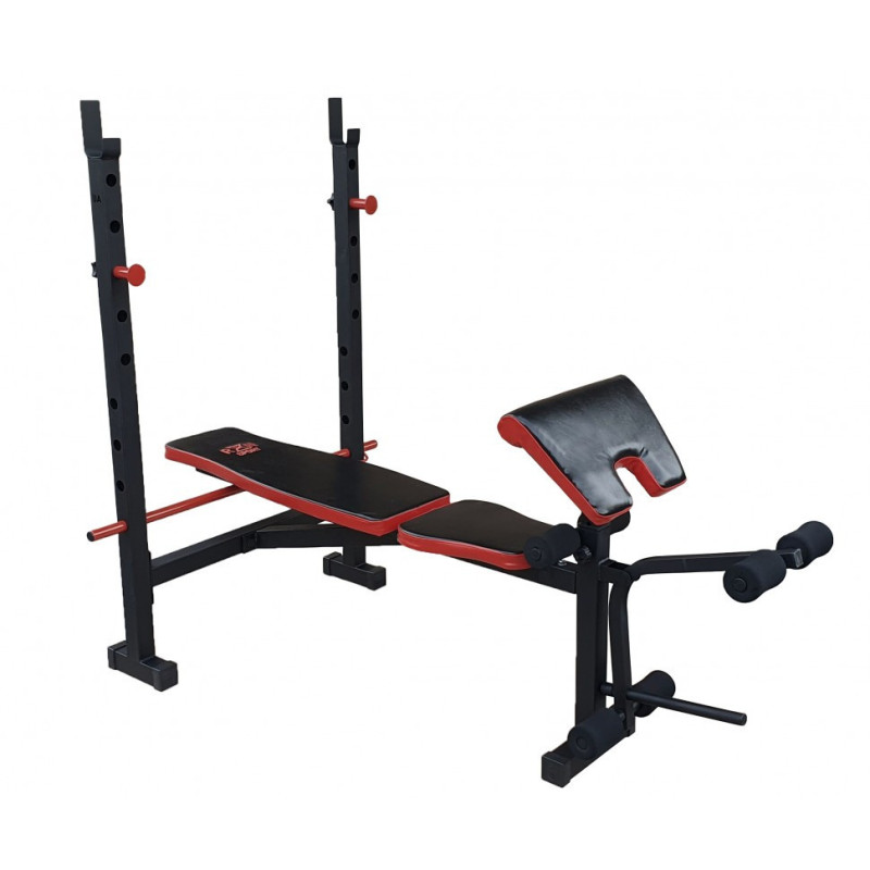Знижка! Лава для жиму ReadMeBlack + 4 грифи, 100 кг дисків RN-Sport