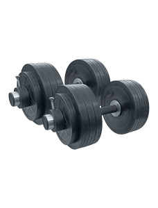 Гантелі гумові олімпійські RN-Sport 2 шт. по 41 кг.