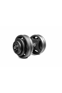 Гантеля разборная RN-Sport 28 кг металлическая (RN_QTR28)